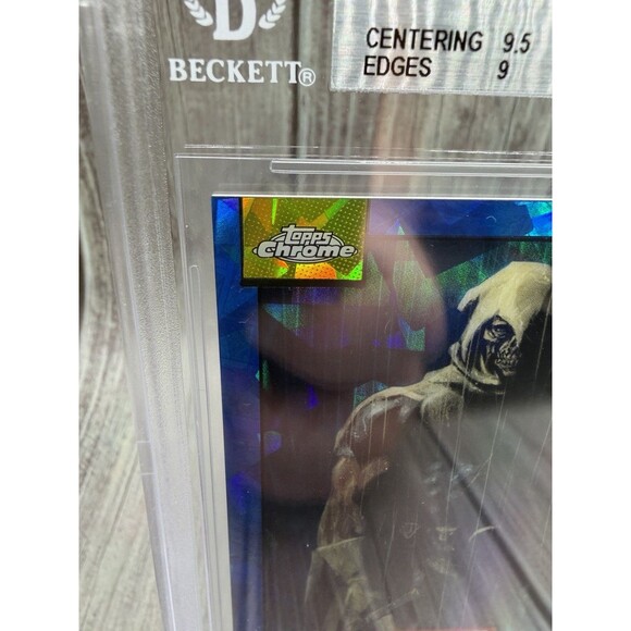 2024 TOPPS CHROME UK SAPPHIRE EDITION MARVEL #135 TASKMASTER BGS Mint 9 - Picture 3 of 10